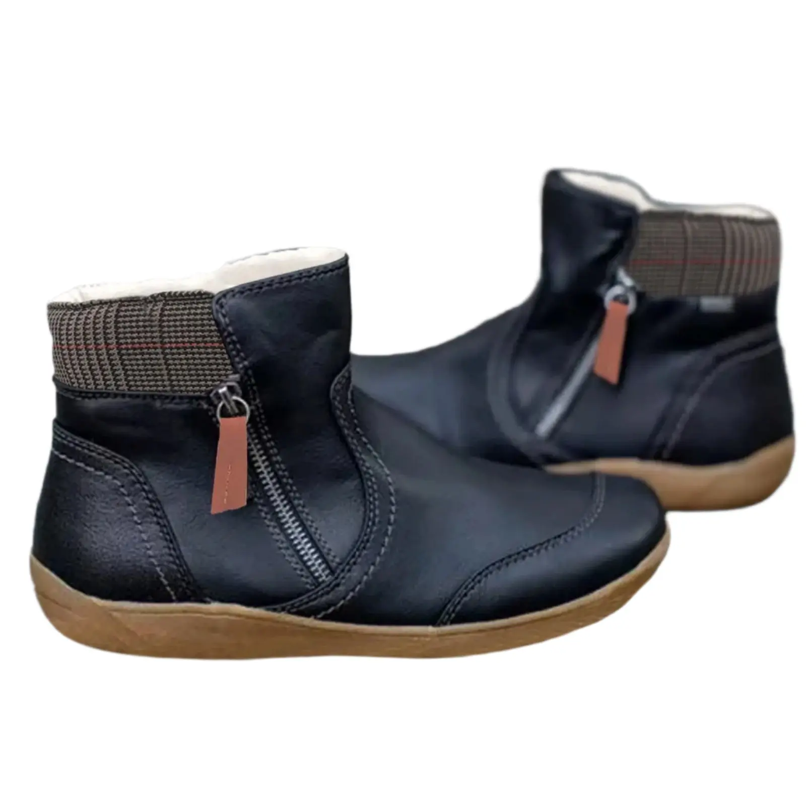 Eunice – Women's Boots – Comfortable Support with Double Zipper Design - Image 3