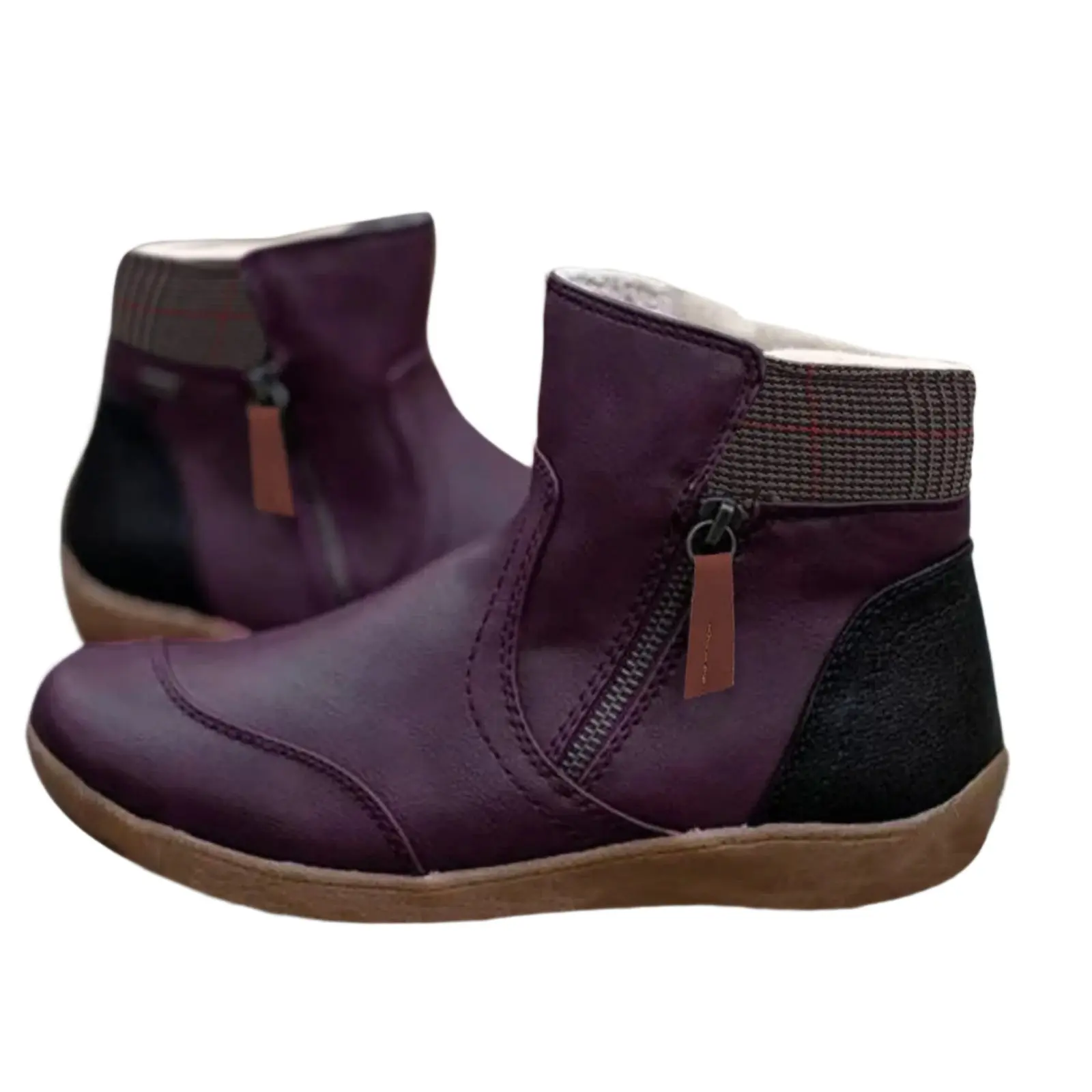 Eunice – Women's Boots – Comfortable Support with Double Zipper Design - Image 4
