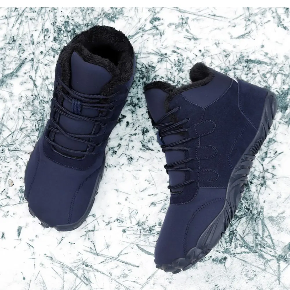 Men's Warm Barefoot Boots - Modern & Comfortable for Winter - Image 14