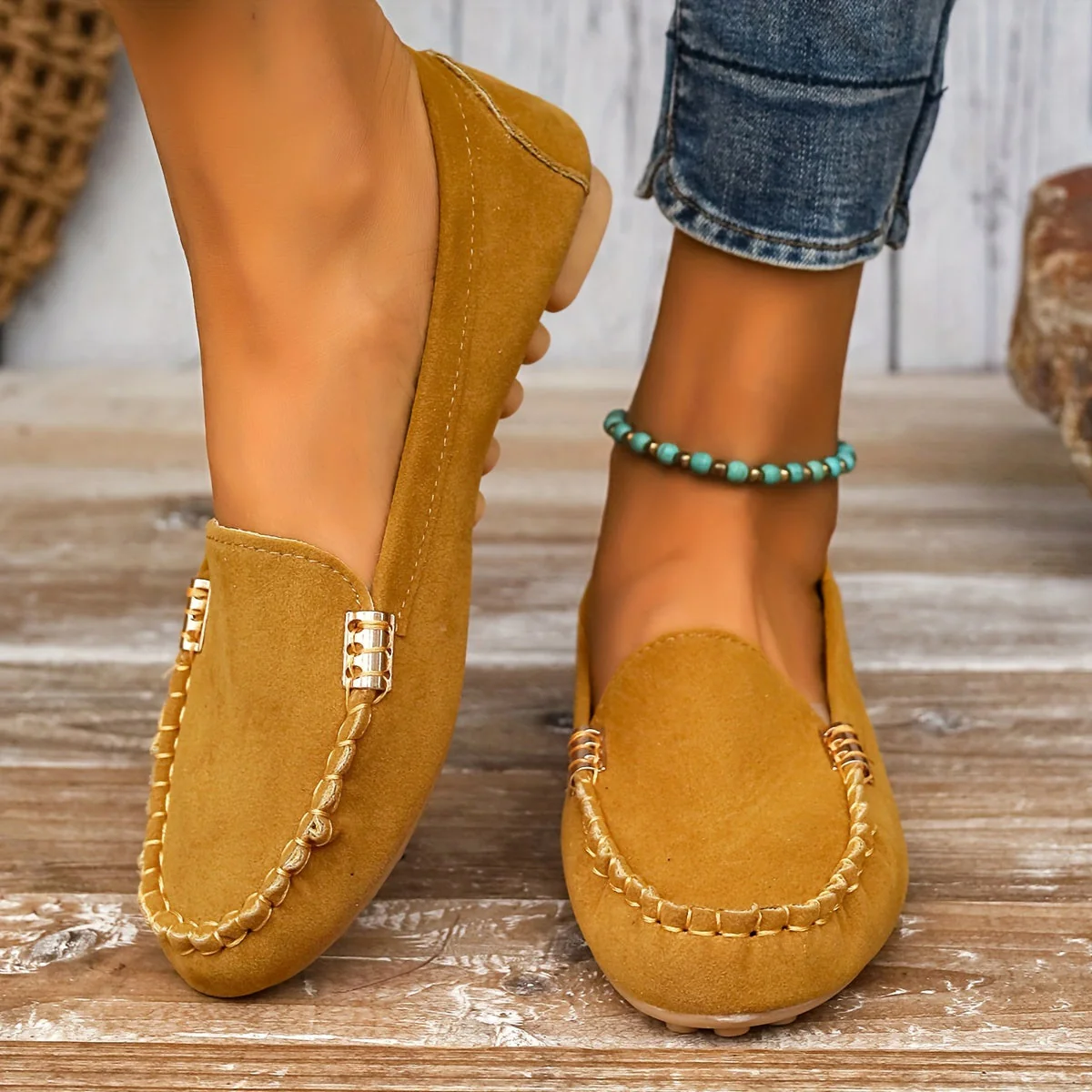 Slip-On Moccasin Loafers for Women – Effortless Comfort & Modern Style - Image 4