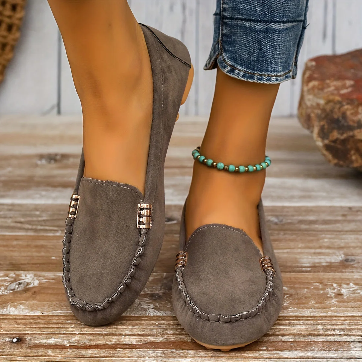 Slip-On Moccasin Loafers for Women – Effortless Comfort & Modern Style - Image 5