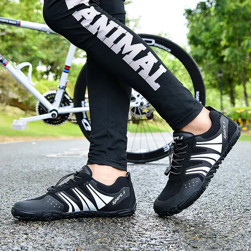 Sporty Men's Cycling Shoes – Lightweight & Non-Slip Design for Road and MTB - Image 4